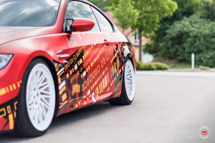 Детали экстерьера BMW M3 Coupe on Vossen Wheels (LC-105T) 2017 года  (фото 21 из 21)